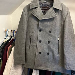 Michael Kors Mens Pea Coat Size M
